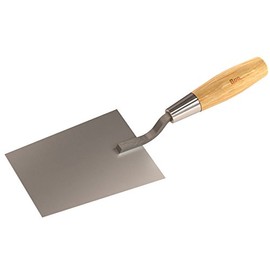Bon 13-309 7-Inch Stainless Steel Bucket Trowel, Wood Handle