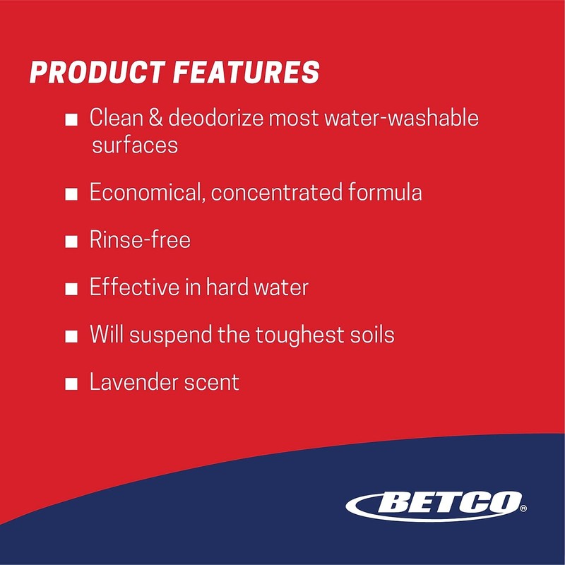 Betco 10234700 Spectaculoso Multipurpose Cleaner, Lavender Scent, 67.6 Oz.