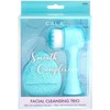 CALA - set de limpieza facial, cepillo ecológico 2 en