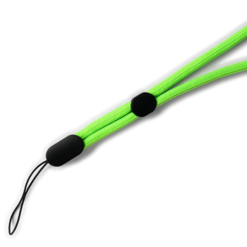 trage.band® Textile Carrying Straps, Long and Short, neon green