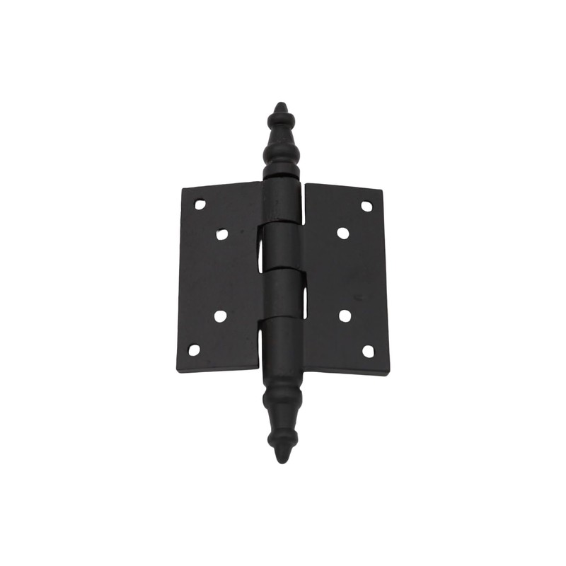2.5" Victorian Style Steeple Tip Hinge in Cast Iron
