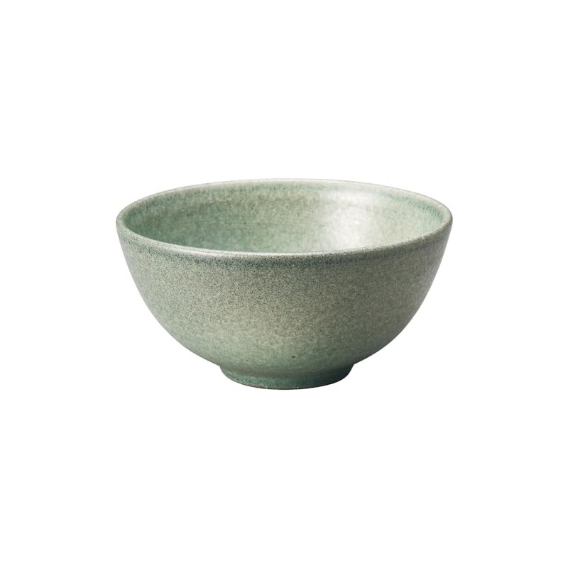 Marui Pottery MR-3-4531 Shigaraki Ware Hechimon Rice Bowl, Diameter Approximately