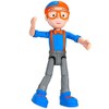 Blippi Talking Figure, 9-inch Articulated Toy with 8 Sounds and