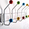 DESIGN DELIGHTS Colour Ball Wardrobe Rail 50 x 15.5 cm
