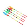 5PCS Multiple Color Balsa Wood Fishing Float Bobber Bite Indicator