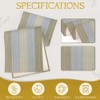 Modern Table Runner Gradient Green Blue Runner 40 x 180