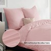 REHAN & CO Double Duvet Set Blush Pink – Soft