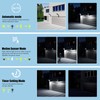 Solar Street Lights Outdoor Waterproof,30000LM Dusk to Dawn Solar Lights