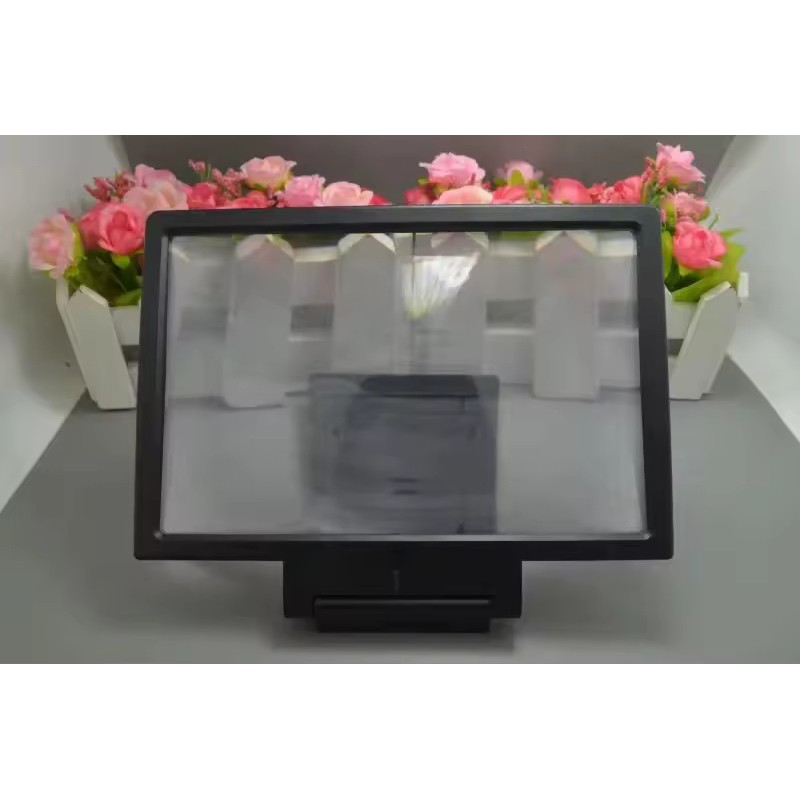 3D HD Phone Screen Magnifier Stand, Foldable 2-3X Mobile Video