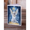 Caroline's Treasures Great Pyrenees My Angel Greeting Cards Pack of