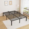MAF King Bed Frame 14 Inch Heavy Duty Metal Platform