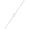 Elli Women's Anklet Pendant Wave Maritime Basic in 925 Sterling