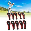 10Pcs Golf Club Head Cover Neoprene Golf Head Cover for