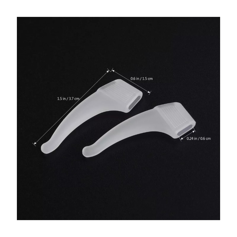 None 5 Pairs Ear Grip Hook Lock Holders Non-slip Grips
