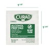 Curad CUR45585RB Compresas preparadas con alcohol, paquete de 400