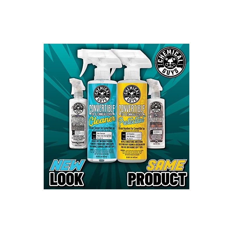 Chemical Guys Kit Limpiador y Protector de Capotas 473 ml,