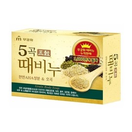 Mugunghwa Five-Grain Exfoliating Soap 90g / 무궁화 오곡때비누 90g