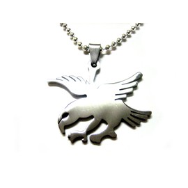 Kiola Designs Eagle Bird Metal Cut Out Necklace