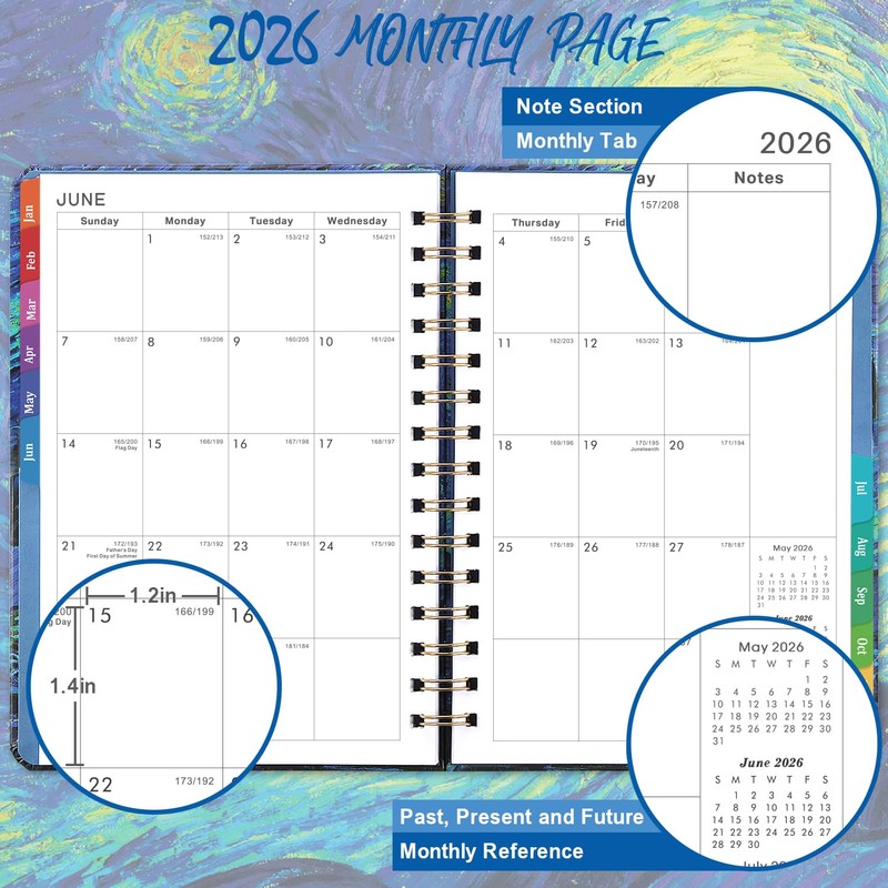 2026 Planner – Weekly ＆ Monthly Planner 2026, Jan.2026 -