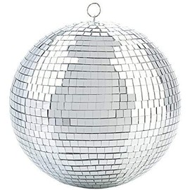 Alytimes Mirror Disco Ball -4-Inch Cool and Fun Silver Hanging Party Disco Ball –Big Party Decorations, Party Design (4 inch)