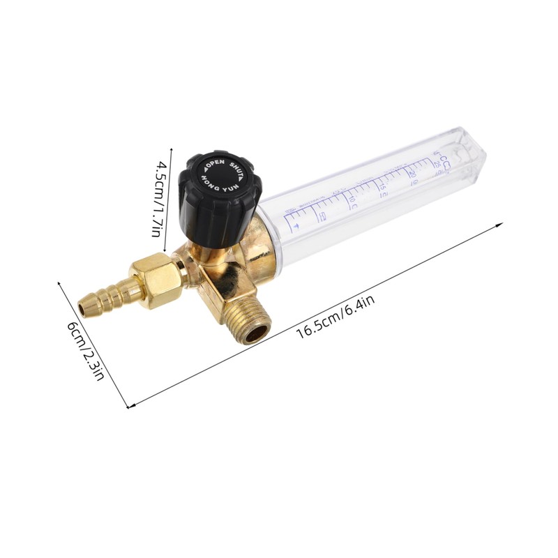 Alipis High Precision Marine Air Consumption Meter Argon Tube Flowmeter