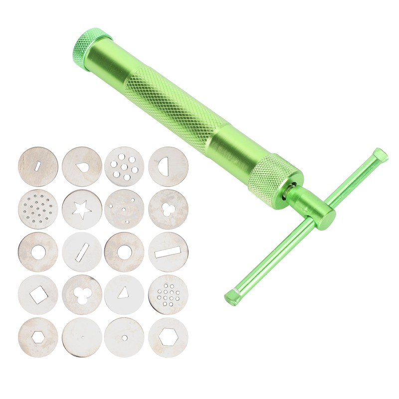 Clay Extruder Rotary Crowded Clay Mud Gun Stainless Steel Squeezer