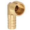 3/4 Inch Brass Barb Fittings 90 Degree Angle Male Thread