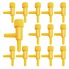 NA 20 Pcs Air Pipe Control Valve Valves Aquarium Adjustable
