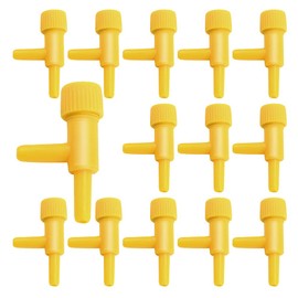 NA 20 Pcs Air Pipe Control Valve Valves Aquarium Adjustable Air Flow Switch Valve Regulator for Fish Tank
