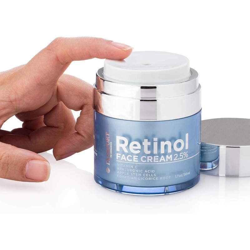 Passport to Organics Retinol 2.5% High Potency Anti-Aging Cream, 1.7oz
