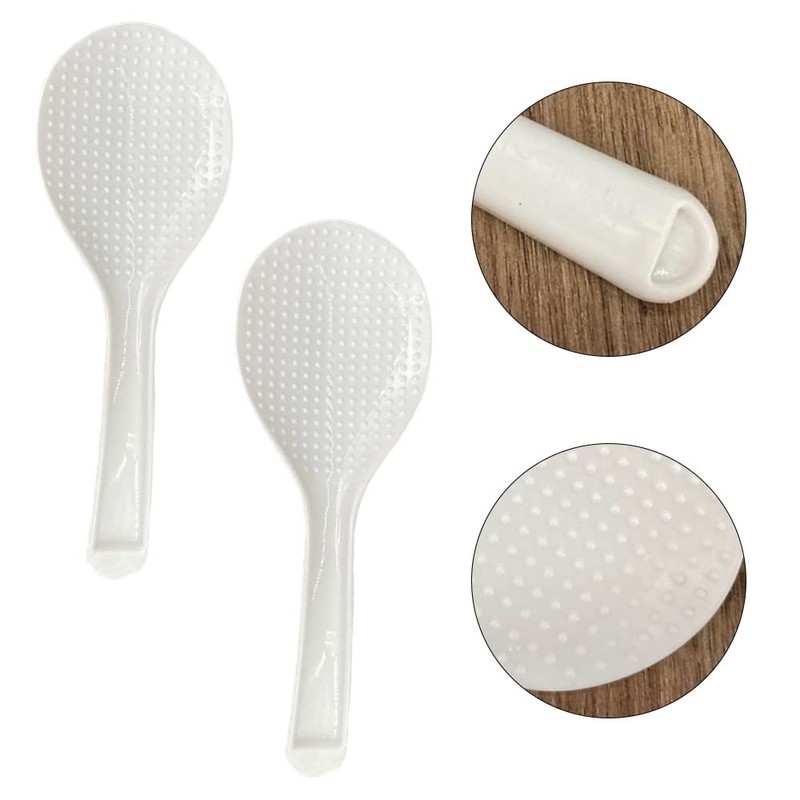 3 Pcs Japanese Style Plastic Rice Paddle Non Stick Rice