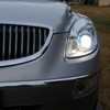 MOFANS 1 Pair Headlight Lens Covers Fit for Buick Enclave