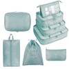 Bansga Packing Cubes for Suitcase 8 Sizes Suitcase Organizer Bags