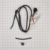 Whirlpool W11365014 Genuine OEM Power Cord Kit For Dishwashers, Black