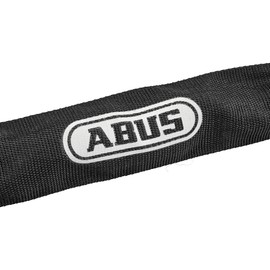 ABUS Catena 6806K Chain Lock - Plastic Coated Bicycle Lock - Square Chain with ABUS Security Level 6-85 cm - Black