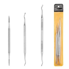 OC 1029 3 types of stainless steel files to relieve ingrown toenails - 1. Main product (OC1029) / OC 1029 파고드는 발톱 관리 완화 스테인 레스 파일 3종 - 1. 본품(OC1029)