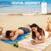 2 Pack Microfiber Beach Towel Quick Drying, Extra Large 71"
