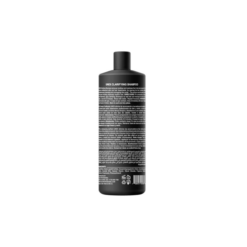 UNEX Clarifying Shampoo 32oz (946ml) - Deep Cleanser