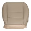 Sekeseauto Tan Driver Side Bottom Leather Seat Cover Replacement Compatible