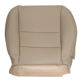 Sekeseauto Tan Driver Side Bottom Leather Seat Cover Replacement Compatible with Honda Accord 2003 2004 2005 2006 2007