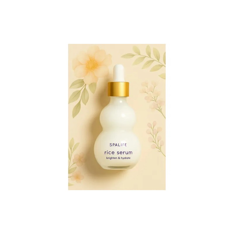 Serum Coreano Spalife Arroz+hialurónico Piel Radiante Y Lisa