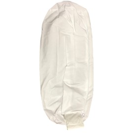 Jackson Roll Zip on Pillowcase (Pillow case only, Does not Include The Pillow) (White Polyester)