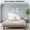 MYMULIKE Bed Risers 3 inch, 11000lbs Heavy Duty Oversized Rectangle