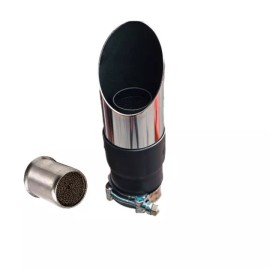 YORK EXHAUST Suzuki Hayabusa with 4 into 1 exhaust YORK  SHORTY Exhaust NEW FITS 99-18 CHROME