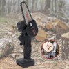 4" Mini Electric Chainsaw Cordless 550W Battery Powered Chainsaw Rechargeable