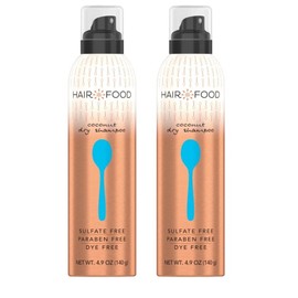 Hair Food Dry Shampoo, Coconut, Dye and Sulfate-Free, 4.9 Oz - 2 PACK