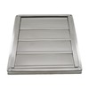 Qianly Louvered Vents Gable Vent with Screen Square Durability Effective