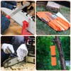 OFFCUP Chainsaw Sharpener File Kit, 5/32, 3/16, and 7/32 Round