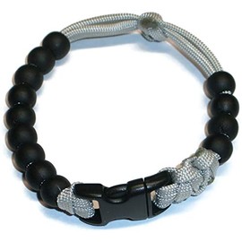 RedVex Pace Counter Bead Bracelet - (ungutted paracord model) - Choose Your Color and Size - Customization Available