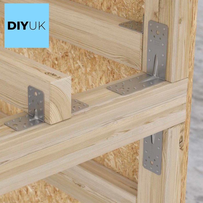 Angle Bracket 70x70x55x2.5mm ( Pack of: 2 ) Heavy Duty